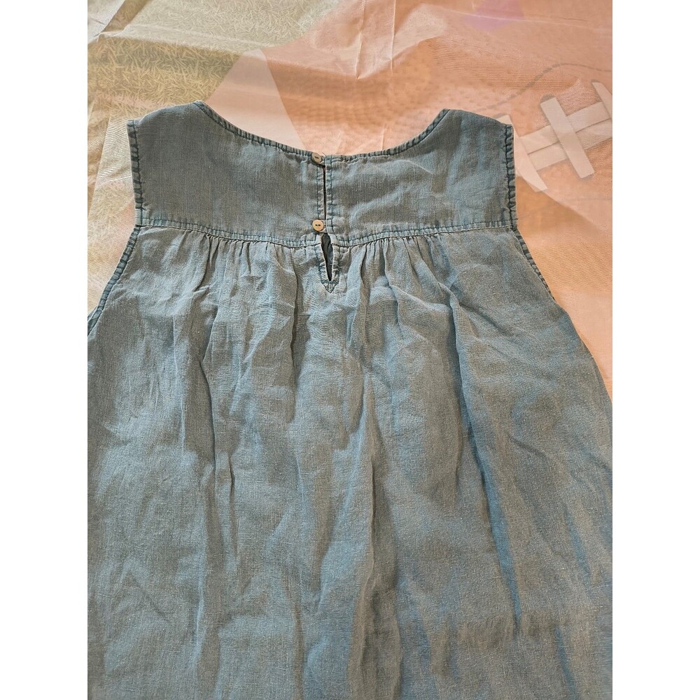Cynthia Rowley Women's blouse type dress Size 6 Blue - Picture 5 of 12